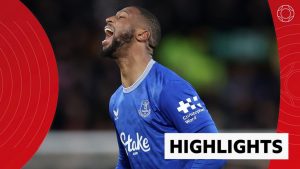 Everton overcome Peterborough after Dyche sacking