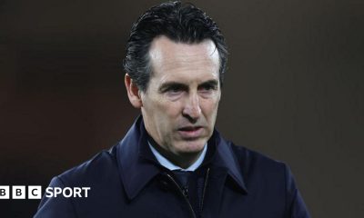 Emery fears for Aston Villa's Champions League top-eight chances