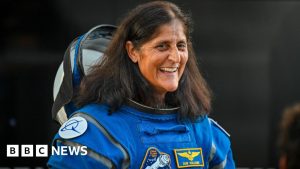 Astronaut Sunita Williams embarks on first of two spacewalks