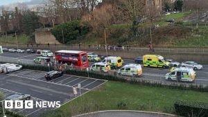 Police hunt killer of boy killed on London bus