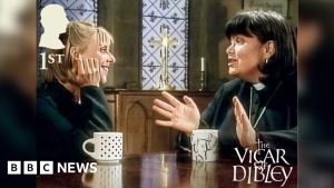 Royal Mail launches stamps to celebrate The Vicar of Dibley