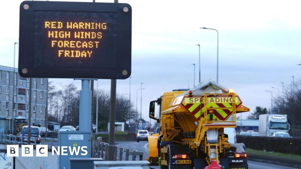 Stay at home warnings in Scotland and NI over risk-to-life winds