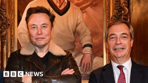 Elon Musk calls for Nigel Farage to be replaced as Reform UK leader