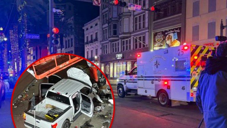 Ten Dead as Truck Plows Into New Year’s Eve Crowd in New Orleans