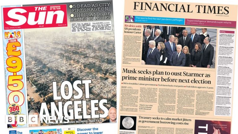 ‘Lost Angeles’ and ‘Musk seeks to oust PM’