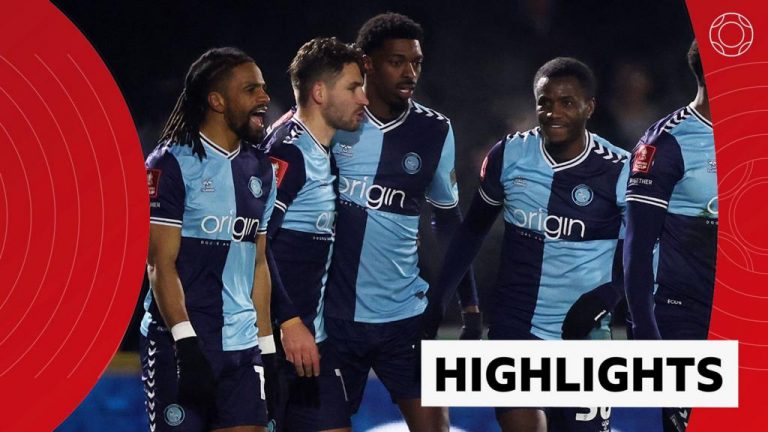 FA Cup highlights: Wycombe Wanderers 2-0 Portsmouth