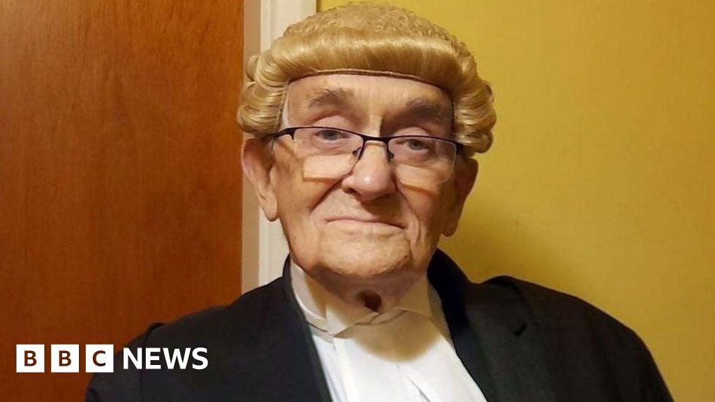 Britain's 'oldest' barrister Noel Philo still loves his job at 90