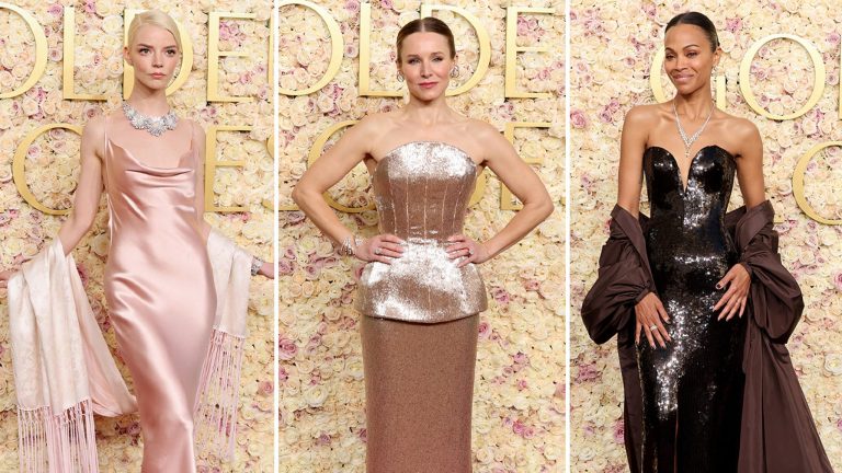 Stars Shine Brighter Than Gold on 2025 Golden Globes Red Carpet