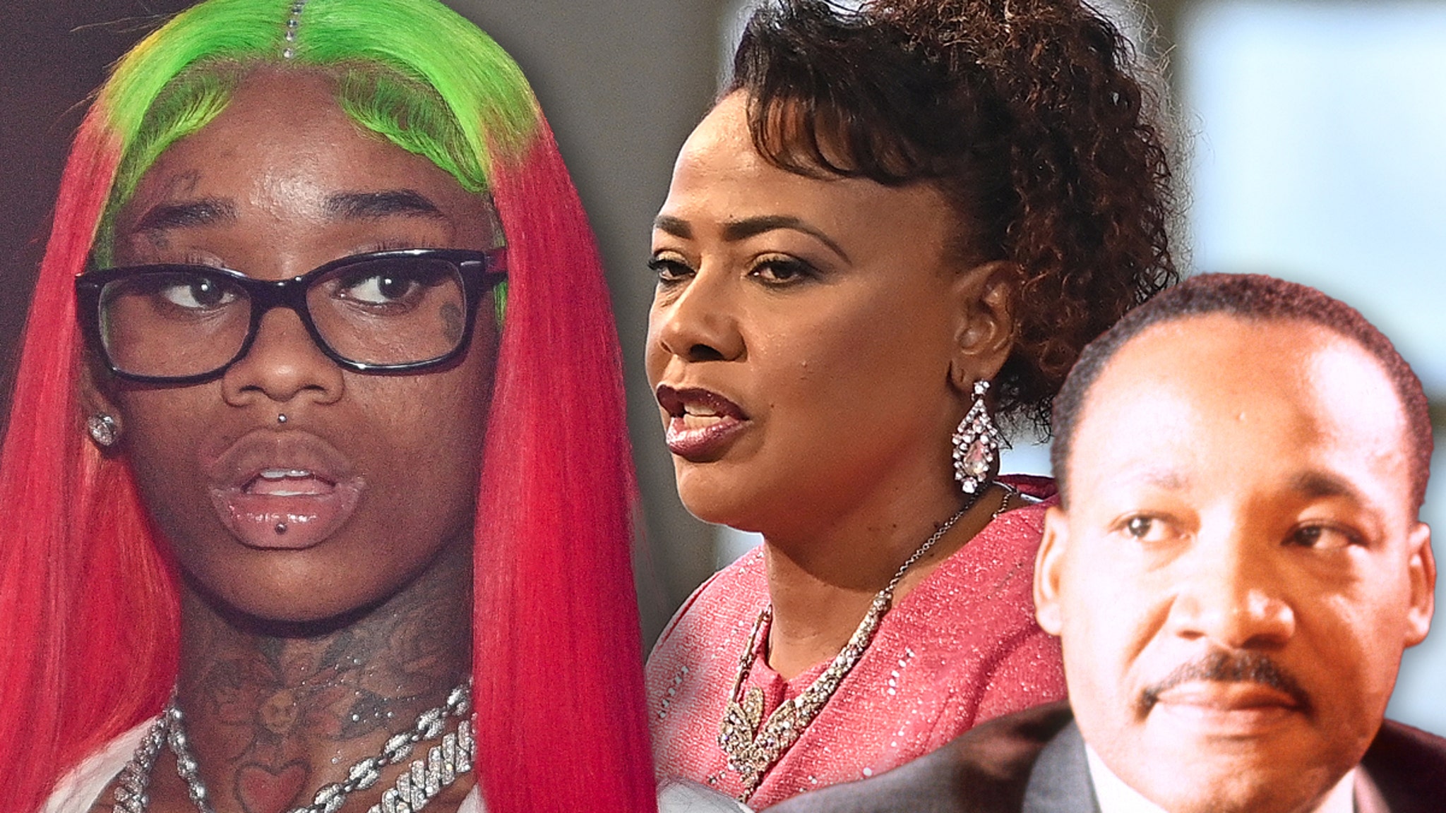 Sexyy Red Slammed By MLK Jr.'s Daughter Bernice Over AI Image