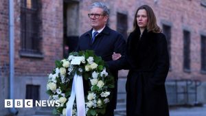 Starmer vows to fight 'poison' of antisemitism during Auschwitz visit