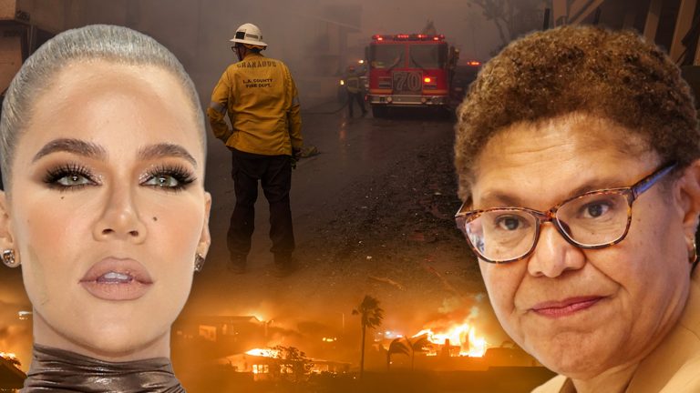 Khloé Kardashian Called Hypocrite After Criticizing L.A. Mayor Over Wildfire Response