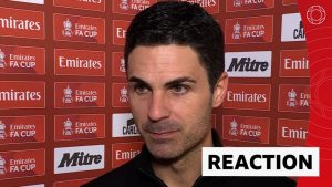 FA Cup: Mikel Arteta reaction to Arsenal defeat by Manchester United