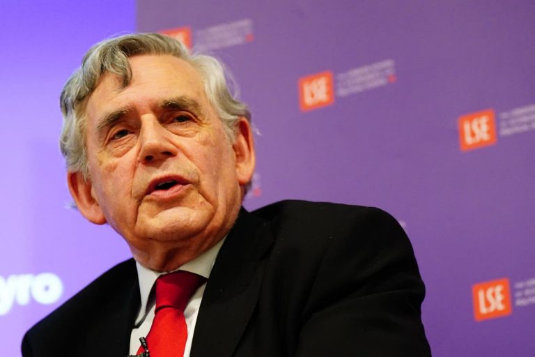 Gordon Brown hits back at Elon Musk’s ‘complete fabrication’ over grooming gangs