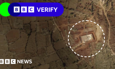 Israeli military building in Syria buffer zone, satellite image shows