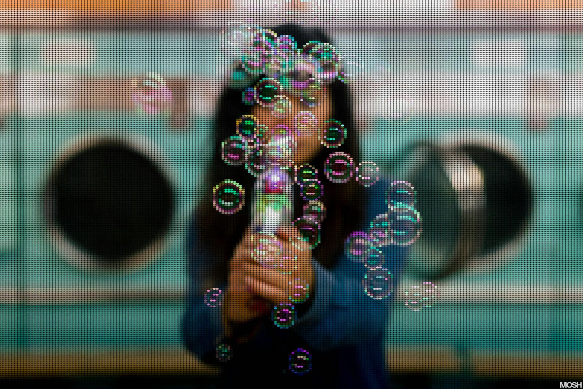 Bubbles in Laundromat