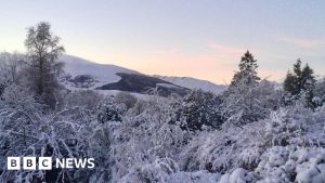 Lowest temperature of -14.5C in Altnaharra on winter’s coldest night