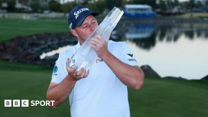 American Express: Sepp Straka calms nerves to beat Justin Thomas