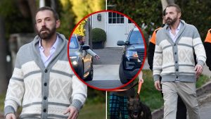 Ben Affleck Spotted Finally at Ease After Weeks of Wildfire Security Irritations