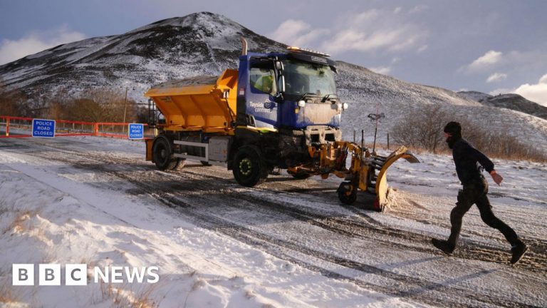 New snow and ice warning for Scotland issued