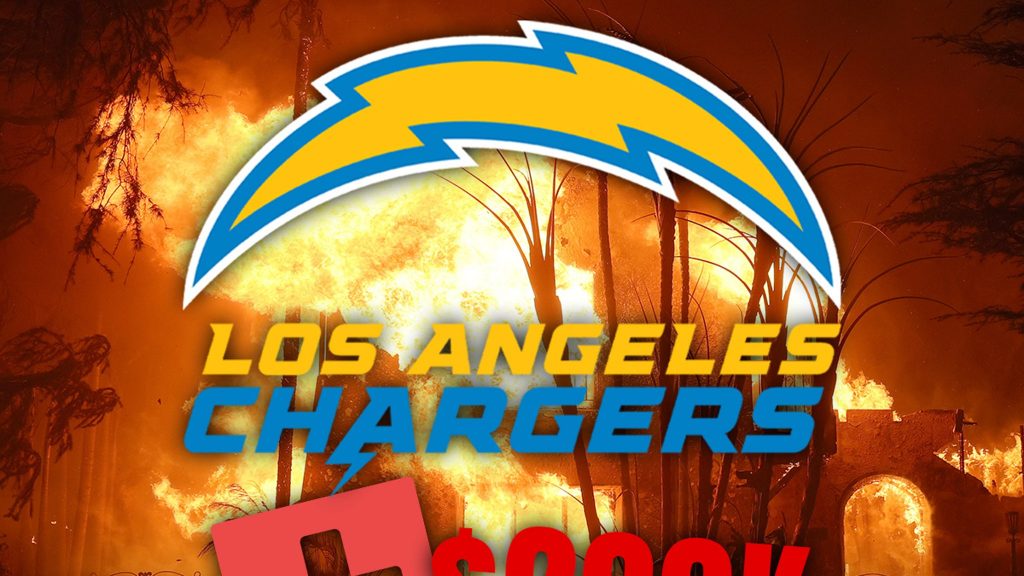 Chargers Donate $200k To L.A. Wildfire Victims, First Responders