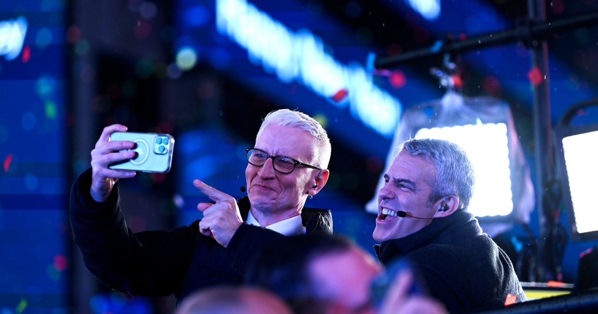 Andy Cohen and Anderson Cooper's Funniest New Year's Eve Moments