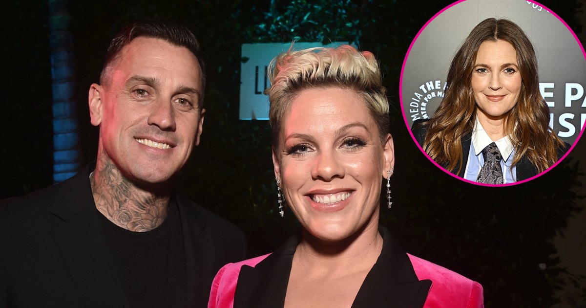 Carey Hart Recalls Pink Thinking He Was Flirting With Drew Barrymore