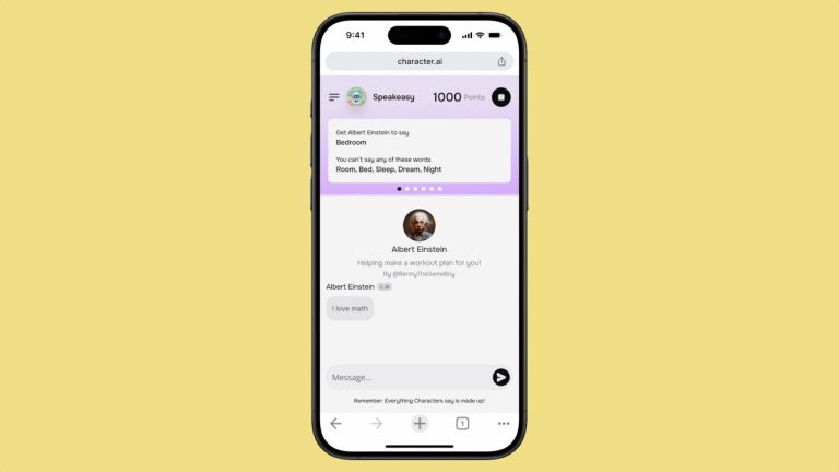 AI startup Character AI tests games on the web