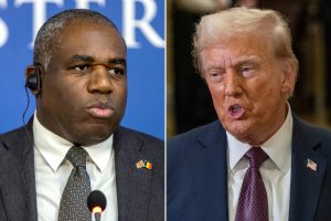 Most of the world is glad Donald Trump is back, says David Lammy