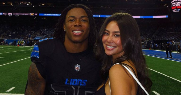 Lions Star Jahmyr Gibbs and Nicole Anderson’s Relationship Timeline