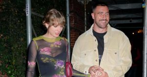 Every Time Taylor Swift and Travis Kelce Blushed Over Each Other