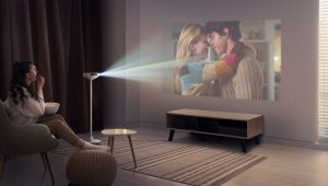 LG's latest projector is also a lamp and a Bluetooth speaker – and there's a tiny new 4K projector too