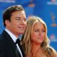 Jimmy Fallon and producer Nancy Juvonen arrive at the 62nd Annual Primetime Emmy Awards held at the Nokia Theatre L.A. Live on August 29, 2010 in Los Angeles, California.