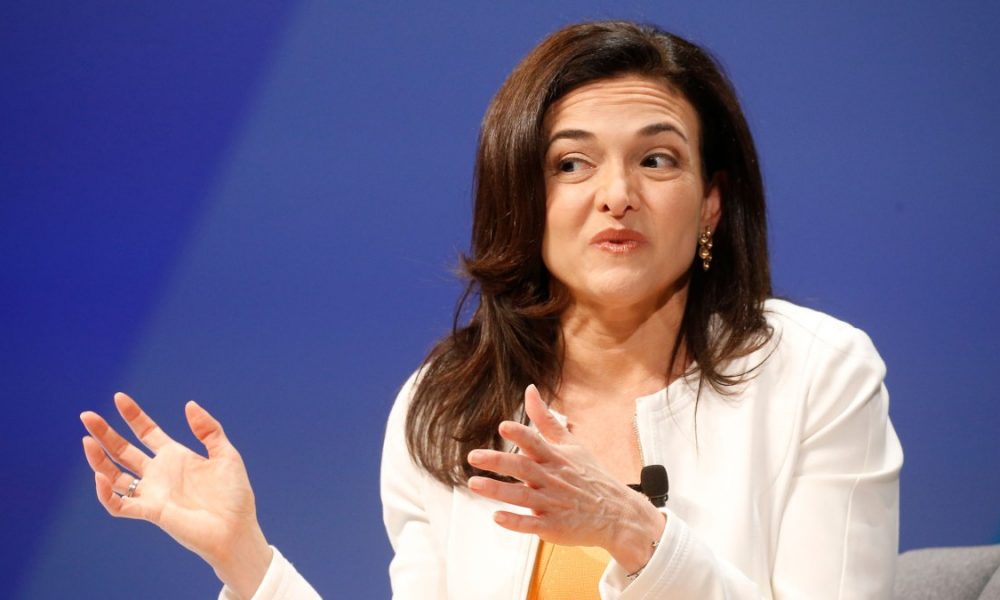 Facebook Chief Operating Officer Sheryl Sandberg