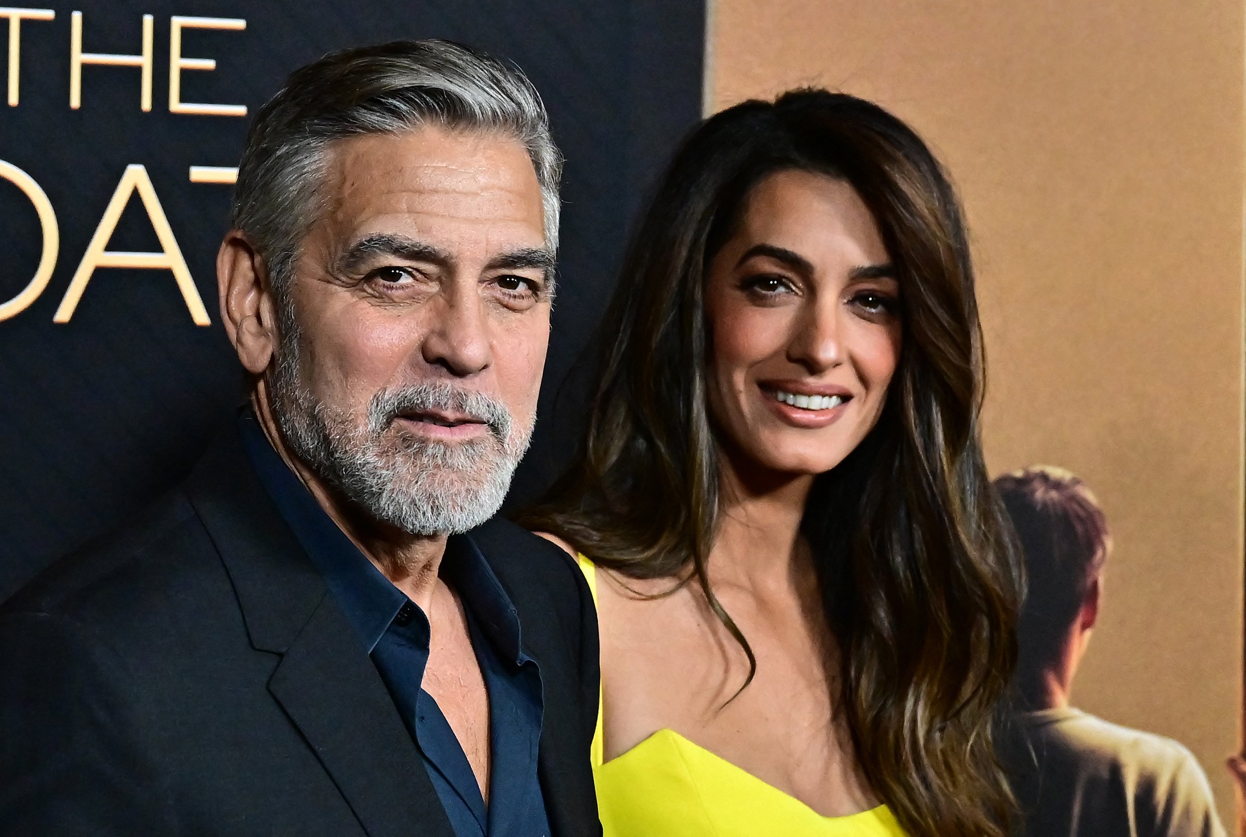 George Clooney and his wife Amal Clooney