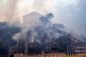 Getty Center, Villa Remain ‘Safe And Stable’ As Evac Level Downgraded