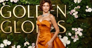 Zendaya’s Exquisite Silk Gown Shuts Down Golden Globes 2025 Red Carpet