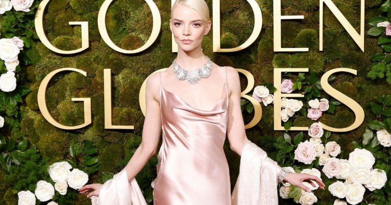 Anya Taylor-Joy Was Dripping in Luxury at Golden Globes 2025