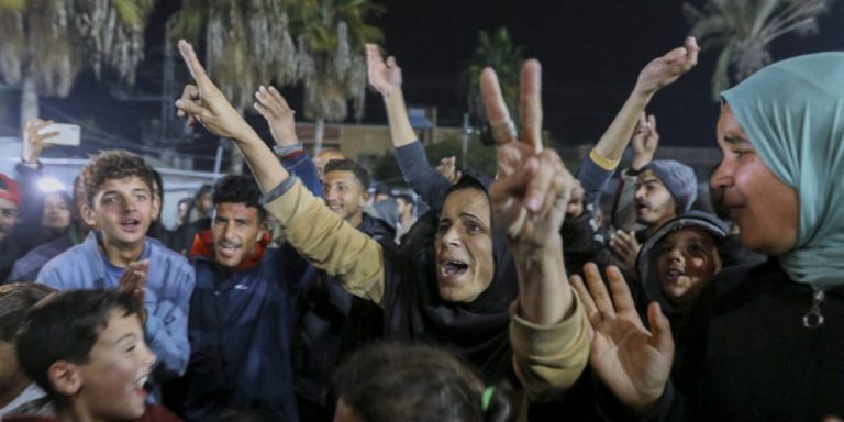 Gaza ceasefire takes hold and the first handover of hostages is underway