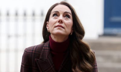 Catherine, Princess of Wales arrives for a visit to The Royal Marsden Hospital on January 14, 2025 in London, England.