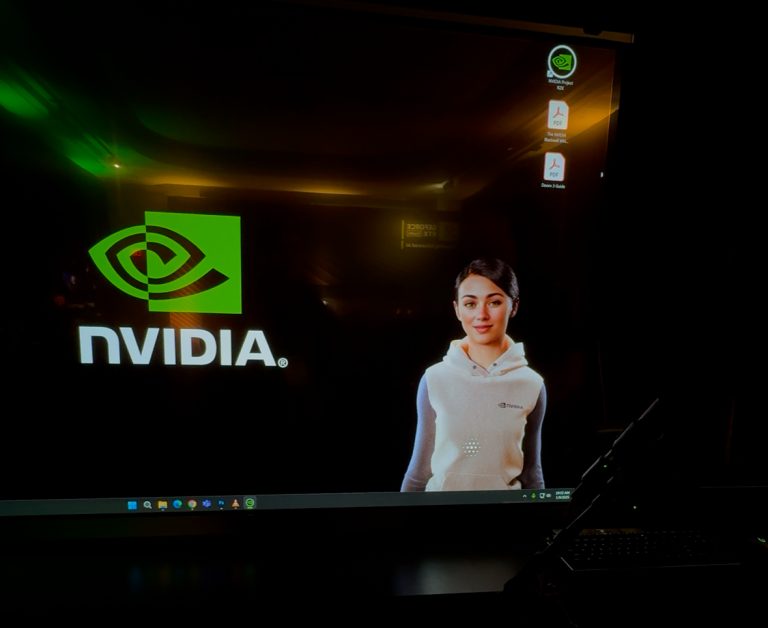 Nvidia’s AI avatar sat on my computer screen and weirded me out