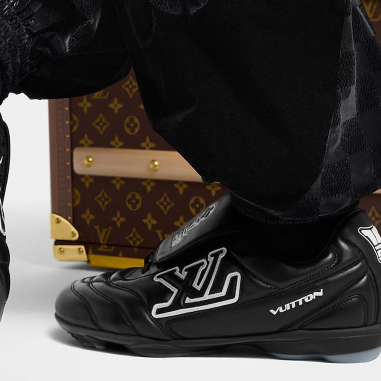 Louis Vuitton Releases The LV Footprint Soccer Sneaker