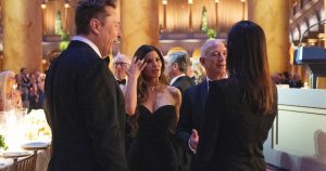 Lauren Sanchez’s D&G Strapless Dress for Trump Dinner Is a Moment