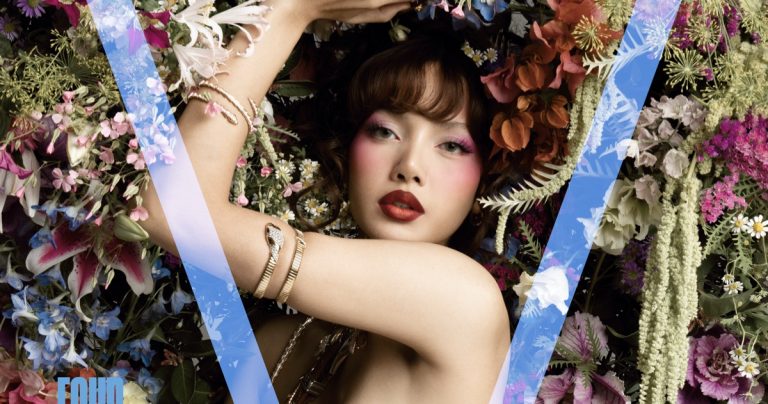 Lisa is in Full Bloom for V Magazine Cover