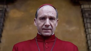 CONCLAVE, Ralph Fiennes, 2024.