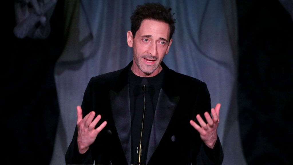 Adrien Brody Emotional L.A. Fires at NYFCC Awards