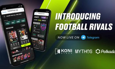 Koni Stack Launches 'Football Rivals' on Telegram, Onboarding Millions of Users to Mythos & Polkadot