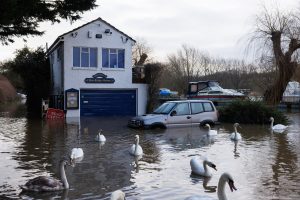 Flood warnings in your area amid fears of deluge as temperatures finally rise