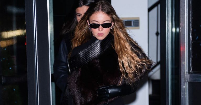 Sydney Sweeney Bundles Up in All-Ferragamo Look in New NYC Photos