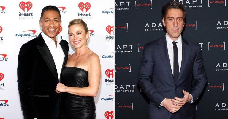 TJ Holmes and Amy Robach Defend David Muir After Clothespin Backlash