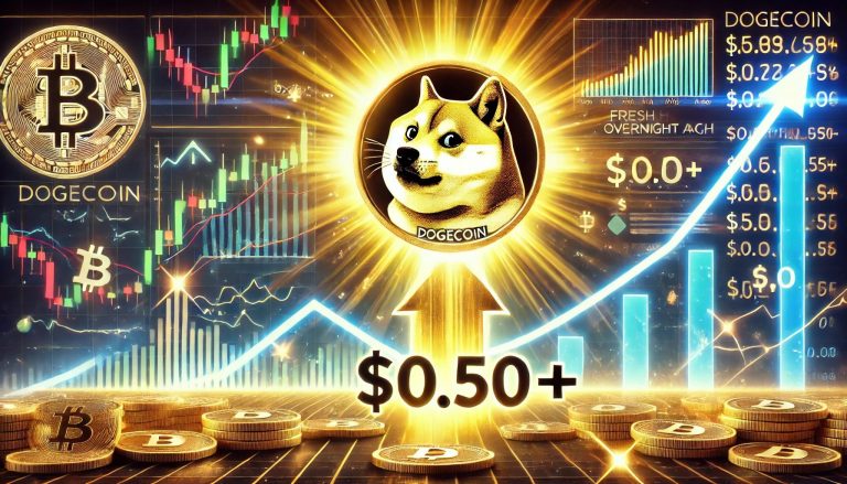 Dogecoin Explodes Overnight – Price Action Suggests Fresh Highs Above $0.50